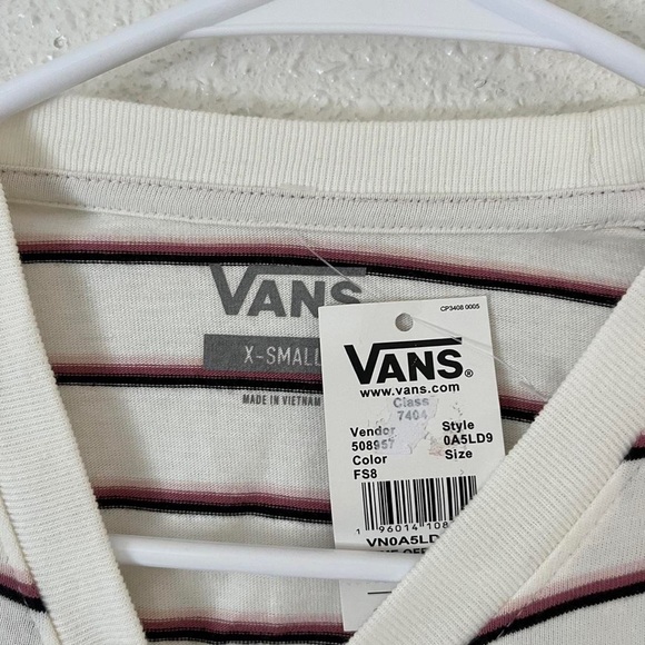 Vans Long Sleeve Crop Top - Picture 4 of 4